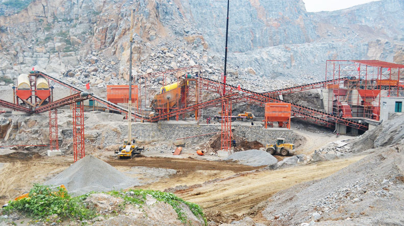 河南滎陽(yáng)日產(chǎn)萬(wàn)噸石料廠