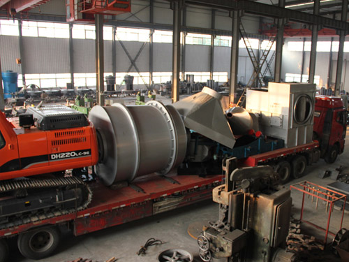 烘干機(jī)發(fā)貨現(xiàn)場