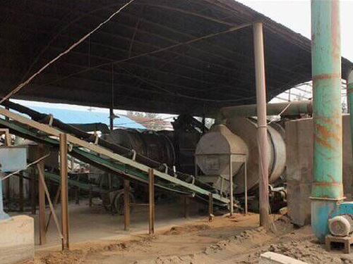 北京時產(chǎn)20噸河沙烘干線